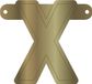 Folat Slingerletter X 12,5 X 11 Cm Karton Goud