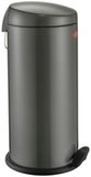 WESCO Capboy Maxi Prullenbak | Pedaalemmer | 22 Liter | Metaal - Mat grafiet | Afvalemmer - Made in Germany