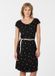 Ragwear LILITHE PRINT Dames Mini-jurk - zwart - S