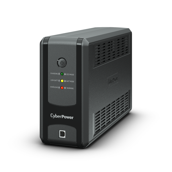 CyberPower UT850EG-FR - Ononderbroken stroomvoorziening (UPS) - Zwart, Grijs
