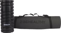 2BEHEALTHY Yogamat & Foamroller Set