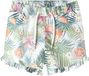 NAME IT NMFJUNNI SHORTS BOX PB Meisjes Bermuda shorts Regular Fit Katoen Elastaan Groen Blauw Kinderen Lente/Zomer