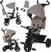 Lionelo Haari Driewieler 2in1 – Loopfiets & Driewielfiets – Vanaf 18 Maanden tot 5 Jaar – Tot 25 kg – Draaibare Zitting Voorwaarts & Achterwaarts – Verstelbare Duwstang – Onderhoudsvrije PU-Wielen – Luifel – 3-Puntsgordel – Mand & Tas