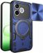 Techsuit Hoesje geschikt voor HONOR 600 Lite - CamGuard Pro Back Cover - Blauw