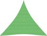 vidaXL Zonnezeil 160 g/m² 4x4x4 m HDPE Lichtgroen