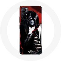 Maniacase Hoesje voor Xiaomi Redmi Note 11s 5G Itachi Uchiwa Naruto Manga Poster