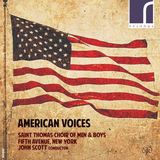 PIAS Nederland Resonus Classics The Saint Thomas Choir Of Men & Boys, John Scott - American Voices (CD) (Remastered)