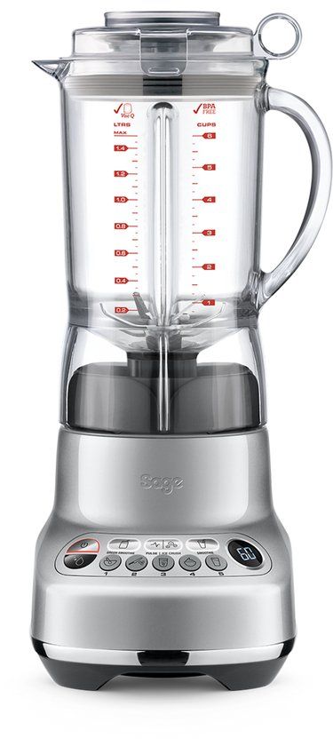 Sage the Fresh & Furious Blender - 1.5L - 1300W - Stainless Steel & Transparent