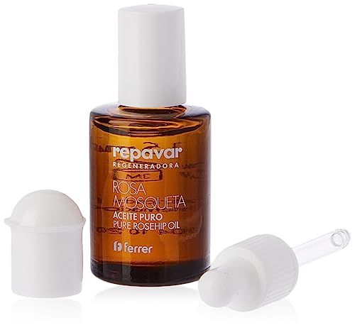 Repavar Regeneratieve Rozenbottelolie - 15ml - Met Roll-On Applicators
