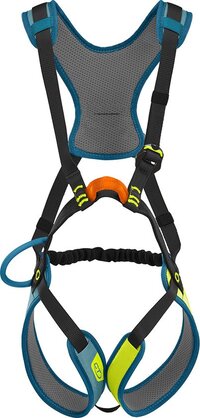 Climbing Technology Flik Harness Kids - blauw/groen - 95-135cm