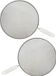 Cosy&Trendy Antispatdeksel - 2 stuks - Zilver - RVS - Ø29cm