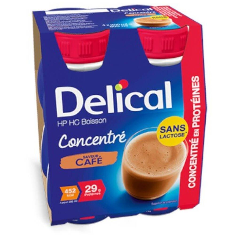 BS Nutrition Delical Geconcentreerde Koffie 4 x 200 ml