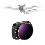 NEEWER Variabele ND-filter Compatibel met DJI Mini 3 Pro, ND32-512 5-9 Stops Snap-on Multicoated HD Optisch Glas Metalen Slim Frame Drone Camera Lens Video-opname Luchtfotografie Accessoires