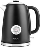 ECG RK 1700 Magnifica Nero Waterkoker - 1.7L - 2200W - Zwart