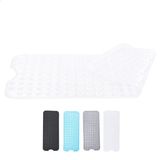Antislip TRLY Precision Components Ltd. Antislip badmat extra lang 100x40 cm wit
