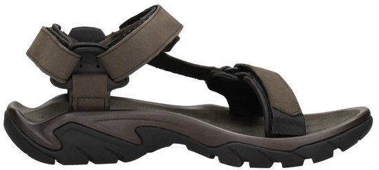 Teva M TERRA FI 5 UNIVERSAL Leren Heren Sandalen - TURKISH COFFEE