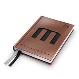 Pigna Dagboek monochroom Mood 2022/2023 roze metallic, 0232155RS