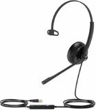 Yealink UH34 Headset Bedraad Hoofdband Kantoor/callcenter Zwart