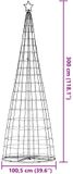 vidaXL LED-kerstboom 300 cm warm wit