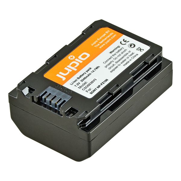 Jupio NP-FZ100 Camera Battery - 2040 mAh - Sony Compatible
