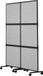 VEVOR Room Divider Scheidingswand Geluidsdichte Muur Dubbel Paneel Kantoor Grijs