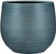 Mica Decorations Gabriel Bloempot - H25 x Ø29 cm - Keramiek - Blauw