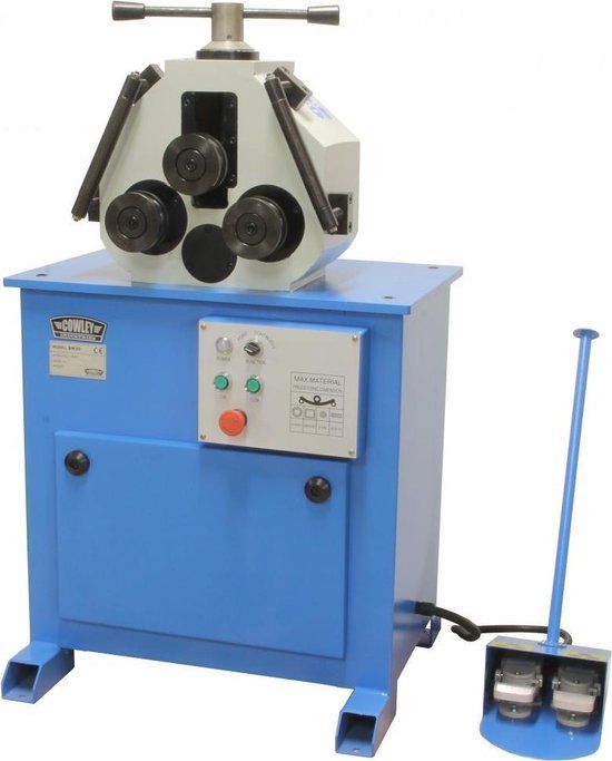 Cowley Bol Profielwals 30H elektrisch ( met 12 extra rollen ) - Blauw