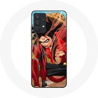 Maniacase Etui voor Samsung Galaxy A32 5G Manga Luffy Gear 5 One Piece