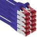 1aTTack.de 5m CAT6 LAN-netwerkkabel RJ45 1000 Mbit, 10 stuks - paars