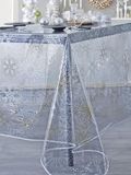 CALITEX Periclase tafelkleed, transparant, bias-afwerking, 140 x 350 cm