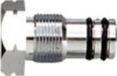 Tecnomar Couvercle pour soupape droite moteur deux cylindres argent argent taille unique