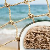 Omgoods - Corde de chanvre filet de jardin pour la sécurité des enfants et la décoration