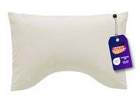 Traumnacht Exklusiv Visco Hoofdkussen, 40 x 60 cm, Crème, Ergonomisch Memory Foam