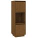 vidaXL Hoge Kast - 35x35x117 cm - Massief Grenenhout - Honingbruin