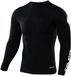 Seven Zero Staple Compression Manches Longues Sous-vêtement Noir M Homme
