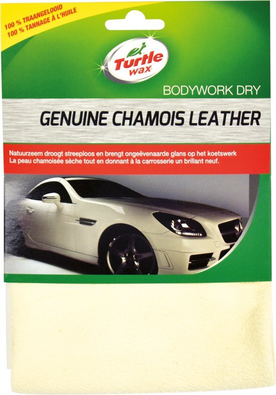 Turtle Wax Genuine Chamois Leather - Autozeem Auto Droogdoek