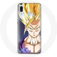 Maniacase Etui voor Samsung Galaxy A20 Dragon Ball Manga Sangoku Boos gezicht