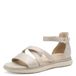 Tamaris 8-88601-44 damessandalen, Beige Glam, 40 EU