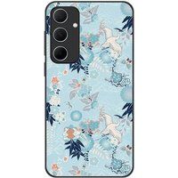 Samsung Galaxy A35 Kimono Verstevigd hoesje met sublimatie bedrukking