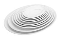 Lacor Oval Melamine Serving Tray 280x200x24 mm