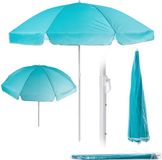 KADAX Ronde parasol, 220 x 142-224 cm, lichtblauw