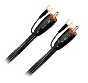 AudioQuest 20m Black Lab RCA kabel zwart