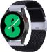 By Qubix - Braided nylon bandje - Zwart - Geschikt voor Huawei Watch GT 4 / GT 5 (41mm) & GT 5 Pro (42mm)