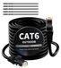 Merkloos Netwerkkabel Cat6 25m Zwart Buiten & Directe Begraving