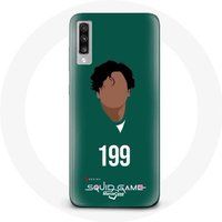 Maniacase Hoesje voor Samsung Galaxy A50 Inktvis spel Ali Abdul nummer 199