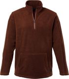 JP 1880 - Heren - Troyer van fleece ritskraag - Marsalarood - Maat L