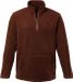 JP 1880 - Heren - Troyer van fleece ritskraag - Marsalarood - Maat L