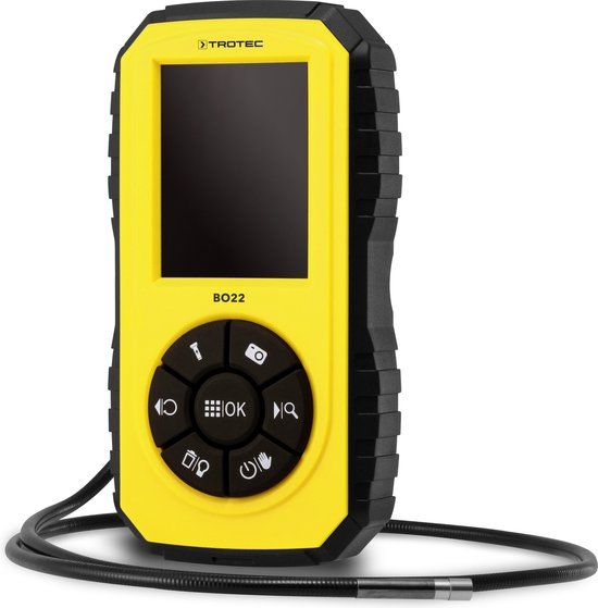 TROTEC Mini-videoscoop BO22 | 3.0 Inch LCD Screen | 640 x 480 Resolution | 0.95 m Cable