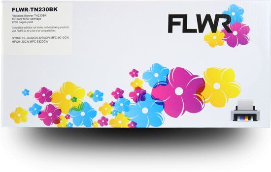 FLWR - Toner TN-230 Zwart - Geschikt voor Brother - 8719551001436