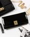 Rovicky - Portefeuille élégante en cuir verni pour femmes avec protection RFID